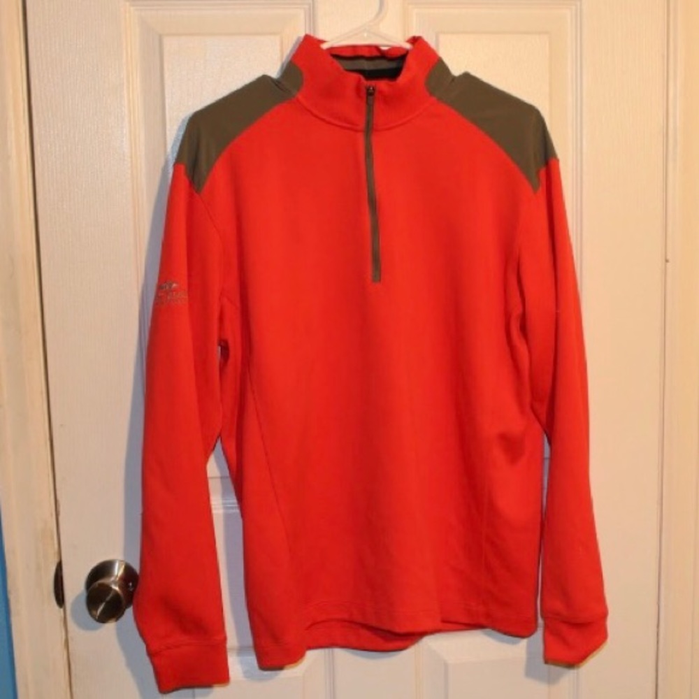 West Woods golf club Nike golf pull over fleece